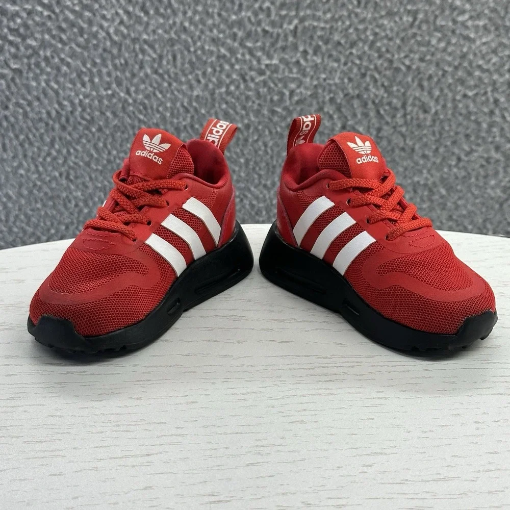 Adidas Multix EL I Toddlers' Shoes Red/Black GW5550 Size 4k
